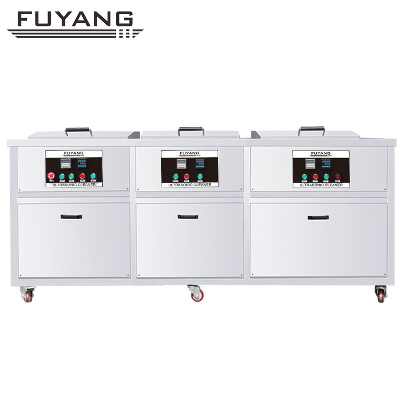 SUS304 Multi Tank Ultrasonic Cleaner Machine 88L With Rinsing / Filter ...