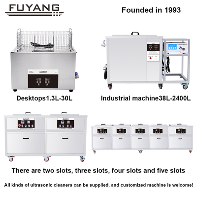 quality 61L  264L  560L  960L  2400L 40KHz   Full Range Stainless Steel Large Industrial Ultrasonic Cleaner factory