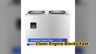 Industrial Ultrasonic Cleaner 192L Engine Block Wash