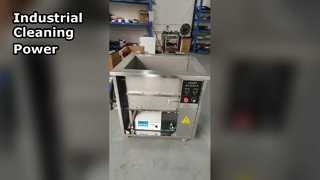 View 88l 40khz Industrial Ultrasonic Machine With Filter System Demo