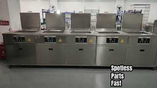 A Closer Look: Industrial 40KHz 192L Tank Ultrasonic Car Parts Cleaner Cold Water Cleaning